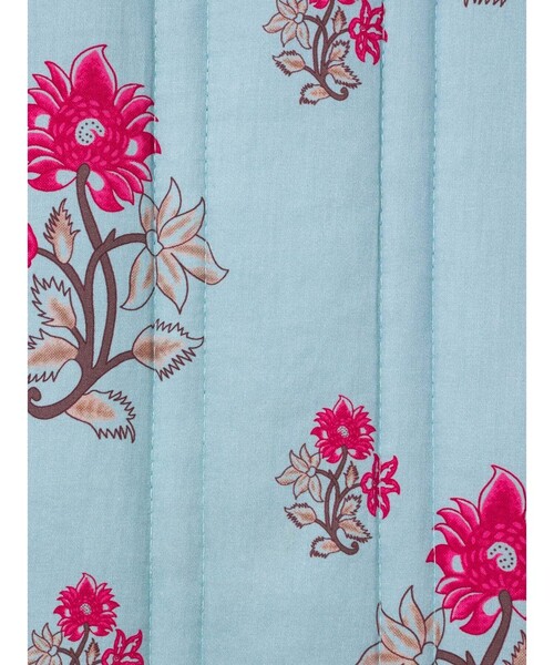 セール】mizuiro ind 2WAYプリントキルティングベスト（ベスト