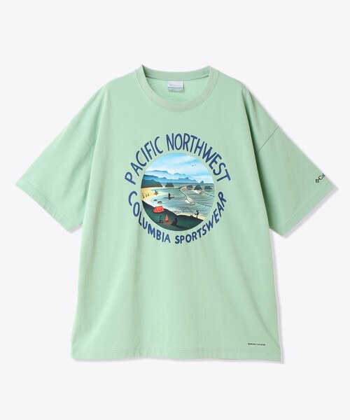 Columbia(コロンビア)の「【限定アート】Jonas Claesson・Columbia/メンズ レイクトゥアベニュー グラフィック ショートスリーブ Tシャツ/コロンビア(Tシャツ/カットソー・メンズ・ピンク/グリーン/ホワイト/ホワイト系その他/ブルー系その他/ネイビー・L/S/M/XL)」の14枚目の写真