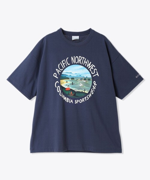 Columbia(コロンビア)の「【限定アート】Jonas Claesson・Columbia/メンズ レイクトゥアベニュー グラフィック ショートスリーブ Tシャツ/コロンビア(Tシャツ/カットソー・メンズ・ピンク/グリーン/ホワイト/ホワイト系その他/ブルー系その他/ネイビー・L/S/M/XL)」の17枚目の写真