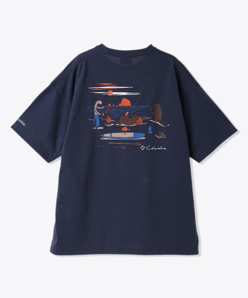 Columbia(コロンビア)の「【限定アート】Jonas Claesson・Columbia/メンズ レイクトゥアベニュー グラフィック ショートスリーブ Tシャツ/コロンビア(Tシャツ/カットソー・メンズ・ピンク/グリーン/ホワイト/ホワイト系その他/ブルー系その他/ネイビー・L/S/M/XL)」の21枚目の写真
