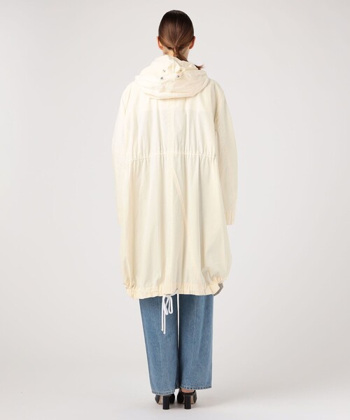 TOMORROWLAND （トゥモローランド）の「MARINA YEE MY PARKA コットン フーデッドコート（モッズコート・レディース・ライトグレー・0）」の4枚目の写真