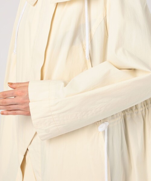 TOMORROWLAND （トゥモローランド）の「MARINA YEE MY PARKA コットン フーデッドコート（モッズコート・レディース・ライトグレー・0）」の10枚目の写真