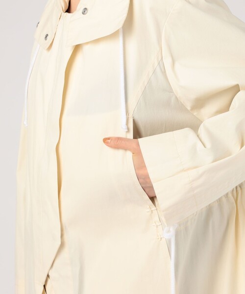 TOMORROWLAND （トゥモローランド）の「MARINA YEE MY PARKA コットン フーデッドコート（モッズコート・レディース・ライトグレー・0）」の12枚目の写真