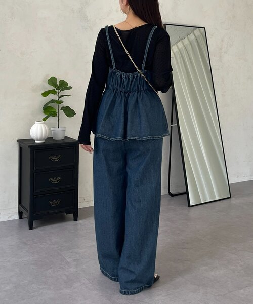 prose verse(プロズヴェール)の「フロッキードットボートネックシアートップス(Tシャツ/カットソー・レディース・ブラック/アイボリー/ブラック系その他/ホワイト系その他・LARGE/MEDIUM)」の22枚目の写真