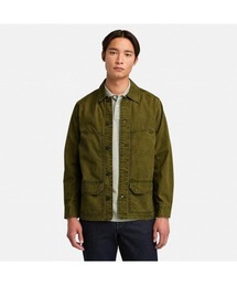 ガーメント ダイ オックスフォード ユーティリティ オーバーシャツ メンズ