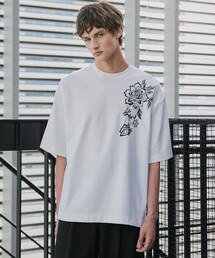 UNITED TOKYO | フラワーエンブロイダリーTee(Tシャツ/カットソー)