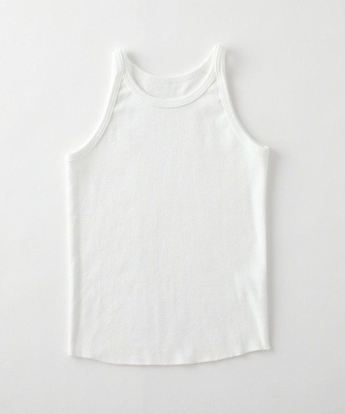 CHERMEL(チャーメル)の「Rib Tank Top(タンクトップ・キッズ・アッシュグレー/ホワイト系その他/コーラルピンク/ブラウン/ラベンダー/ブラック・110/120/130/140/100)」の16枚目の写真