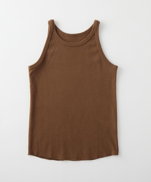 CHERMEL(チャーメル)の「Rib Tank Top(タンクトップ・キッズ・アッシュグレー/ホワイト系その他/コーラルピンク/ブラウン/ラベンダー/ブラック・110/120/130/140/100)」の18枚目の写真