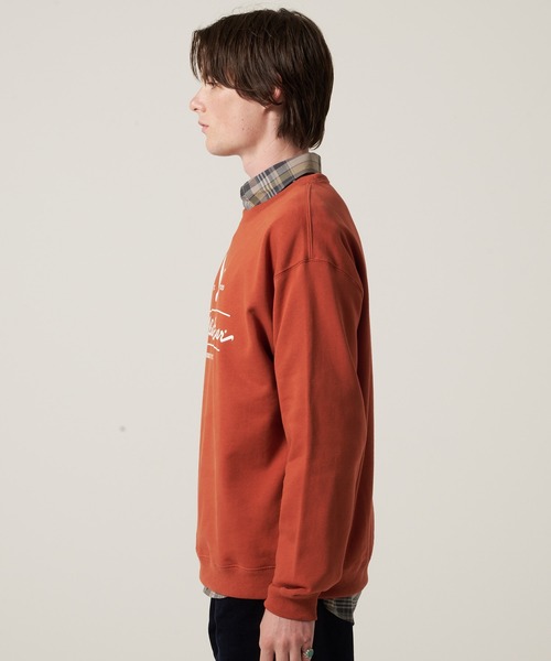 Eddie Bauer(エディーバウアー)の「クラシックロゴ クルースウェット(スウェット・メンズ・ダークオレンジ/杢グレー/チャコール・XL/L/M/S/XXL)」の11枚目の写真