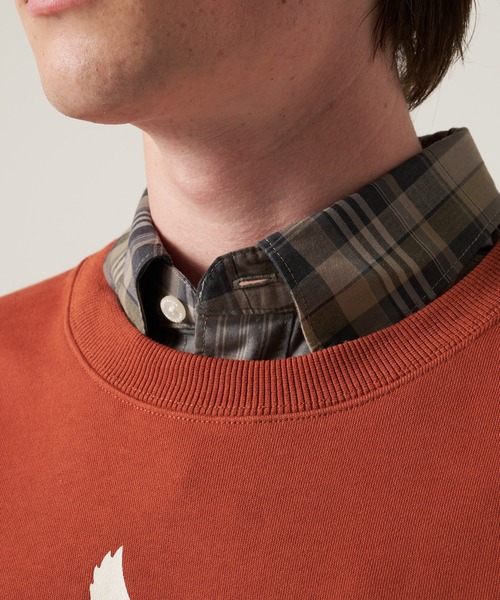 Eddie Bauer(エディーバウアー)の「クラシックロゴ クルースウェット(スウェット・メンズ・ダークオレンジ/杢グレー/チャコール・XL/L/M/S/XXL)」の13枚目の写真