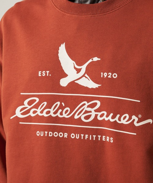 Eddie Bauer(エディーバウアー)の「クラシックロゴ クルースウェット(スウェット・メンズ・ダークオレンジ/杢グレー/チャコール・XL/L/M/S/XXL)」の14枚目の写真