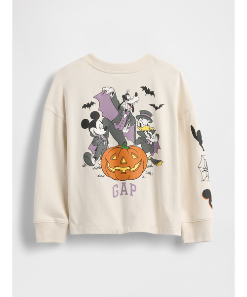 GAP（ギャップ）の「Gap × ディズニー ミッキーマウス ハロウィングラフィックTシャツ (ベビー)（Tシャツ/カットソー・キッズ・ベージュ/ブラック/レッド/ブルー/ホワイト・80ｃｍ/90cm/95cm/100cm/105cm/110cm）」の6枚目の写真
