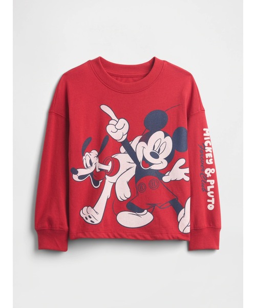 GAP（ギャップ）の「Gap × ディズニー ミッキーマウス ハロウィングラフィックTシャツ (ベビー)（Tシャツ/カットソー・キッズ・ベージュ/ブラック/レッド/ブルー/ホワイト・80ｃｍ/90cm/95cm/100cm/105cm/110cm）」の2枚目の写真