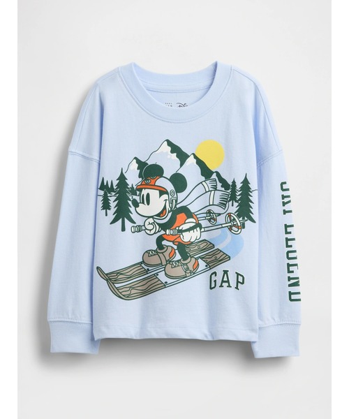 GAP（ギャップ）の「Gap × ディズニー ミッキーマウス ハロウィングラフィックTシャツ (ベビー)（Tシャツ/カットソー・キッズ・ベージュ/ブラック/レッド/ブルー/ホワイト・80ｃｍ/90cm/95cm/100cm/105cm/110cm）」の5枚目の写真