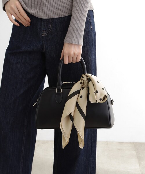 grove（グローブ）の「柄アソート大判スカーフ（バンダナ/スカーフ・レディース・ネイビー/ワイン系1/ネイビー系/ライトベージュ・00）」の8枚目の写真