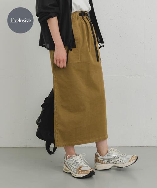 セール】『別注』GRAMICCI ストレッチツイルスカート（スカート