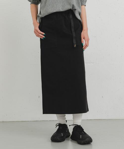 新品タグ付★DeuxiemeClasse★ストレッチツイルスカート★アパルトモン セール】『別注』GRAMICCI ストレッチツイルスカート（スカート