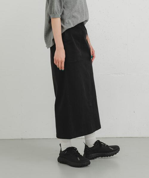 EKAL(エカル)の「『別注』GRAMICCI ストレッチツイルスカート(スカート・レディース・キャメル/ブラウン/ブラック・ONE)」の7枚目の写真