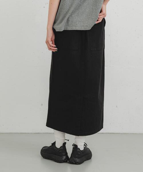 EKAL(エカル)の「『別注』GRAMICCI ストレッチツイルスカート(スカート・レディース・キャメル/ブラウン/ブラック・ONE)」の8枚目の写真