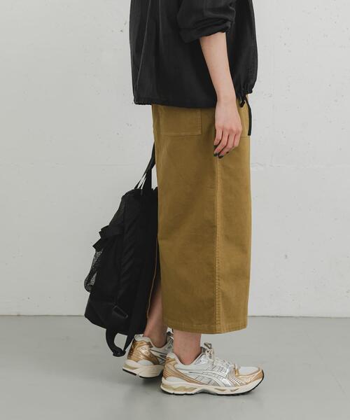 EKAL(エカル)の「『別注』GRAMICCI ストレッチツイルスカート(スカート・レディース・キャメル/ブラウン/ブラック・ONE)」の15枚目の写真