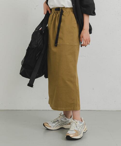 EKAL(エカル)の「『別注』GRAMICCI ストレッチツイルスカート(スカート・レディース・キャメル/ブラウン/ブラック・ONE)」の17枚目の写真