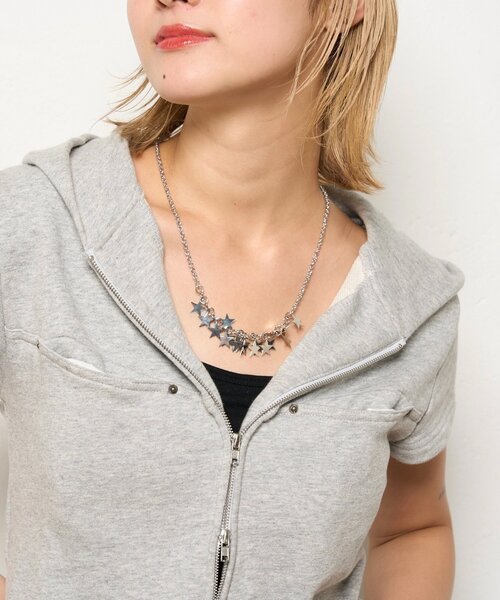 WHO'S WHO gallery（フーズフーギャラリー）の「メニースターネックレス（ネックレス・レディース・シルバー・FREE）」の3枚目の写真