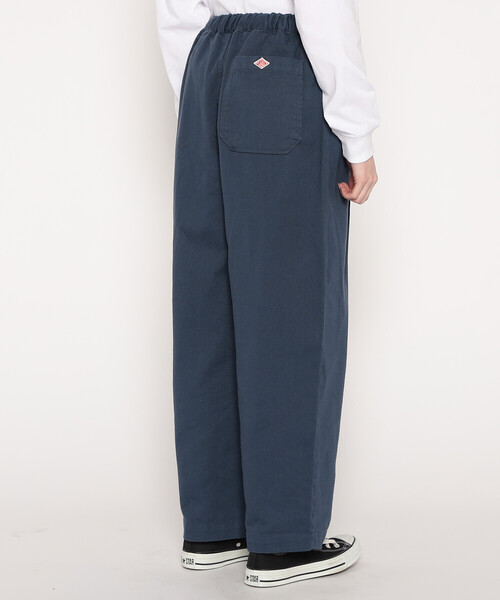 DANTON（ダントン）の「WOMEN'S HEAVY TWILL 2TUCK EASY PANTS（その他パンツ・レディース・ネイビー/ブラック/ベージュ/オフホワイト・38/36）」の9枚目の写真