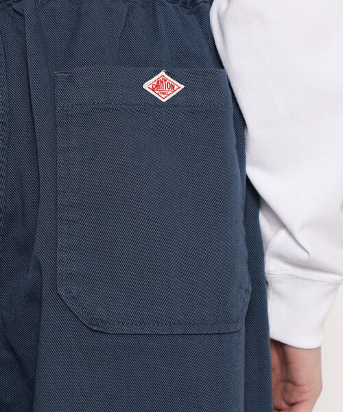 DANTON（ダントン）の「WOMEN'S HEAVY TWILL 2TUCK EASY PANTS（その他パンツ・レディース・ネイビー/ブラック/ベージュ/オフホワイト・38/36）」の14枚目の写真