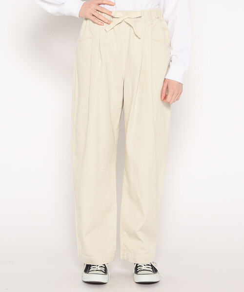 WOMEN'S HEAVY TWILL 2TUCK EASY PANTS（その他パンツ）｜DANTON