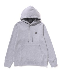 ★冬物処分特価★BAPE エイプ レディース XS パーカー グレー A BATHING APE アベイシングエイプ BAPE ジップパーカー グレー