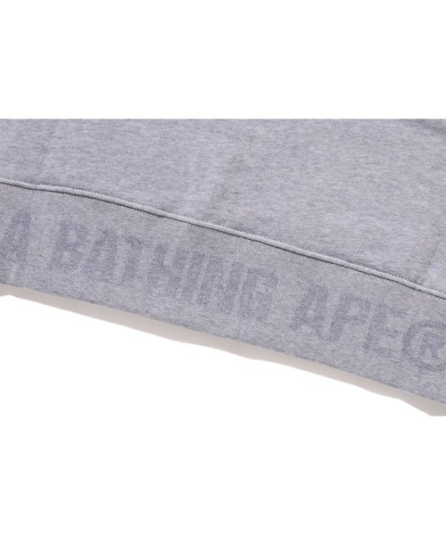 A BATHING APE（アベイシングエイプ）の「ONE POINT PULLOVER HOODIE（パーカー・メンズ・ベージュ/ブラウン/ブラック/グレー・SMALL/MEDIUM/X-LARGE/LARGE/XX-LARGE）」の10枚目の写真