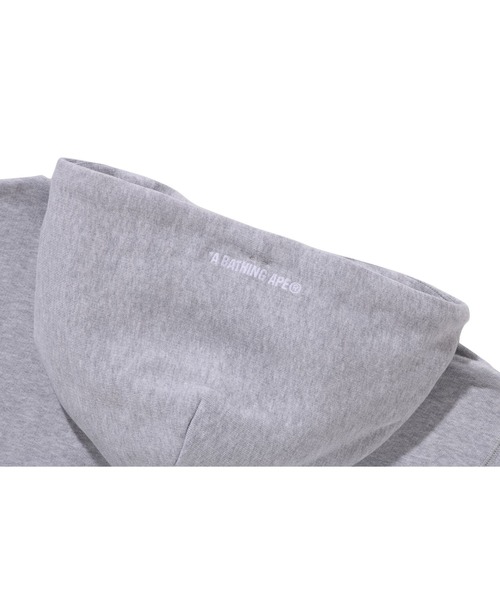 A BATHING APE（アベイシングエイプ）の「ONE POINT PULLOVER HOODIE（パーカー・メンズ・ベージュ/ブラウン/ブラック/グレー・SMALL/MEDIUM/X-LARGE/LARGE/XX-LARGE）」の14枚目の写真