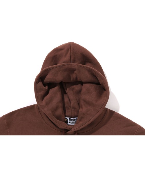A BATHING APE（アベイシングエイプ）の「ONE POINT PULLOVER HOODIE（パーカー・メンズ・ベージュ/ブラウン/ブラック/グレー・SMALL/MEDIUM/X-LARGE/LARGE/XX-LARGE）」の19枚目の写真