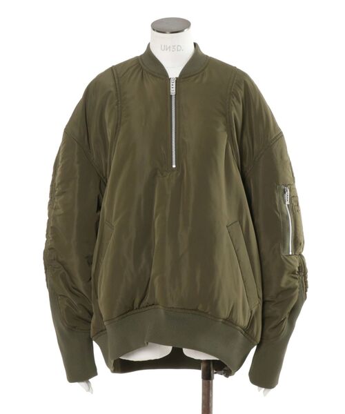 MA-1 HALF-ZIP TOP【セットアップ着用可能】 / MA-1ハーフジップ