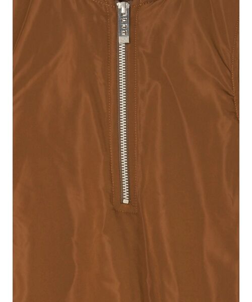 UN3D.（アンスリード）の「MA-1 HALF-ZIP TOP / MA-1ハーフジップトップ（その他トップス・レディース・キャメル/ブラック/カーキ・36/38）」の15枚目の写真