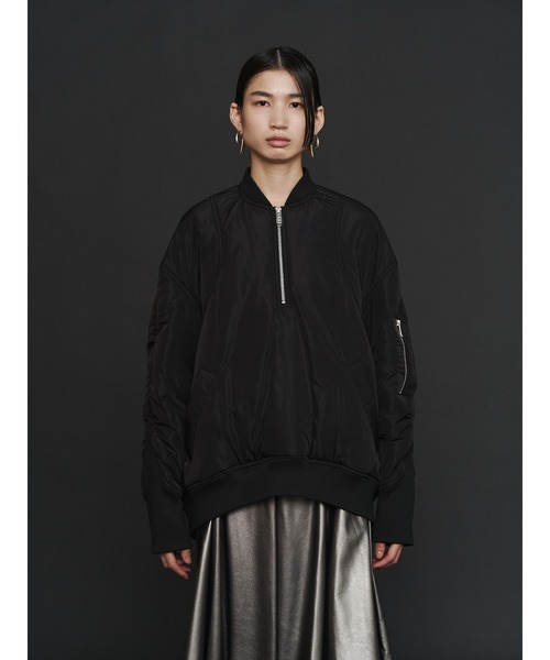 MA-1 HALF-ZIP TOP【セットアップ着用可能】 / MA-1ハーフジップ