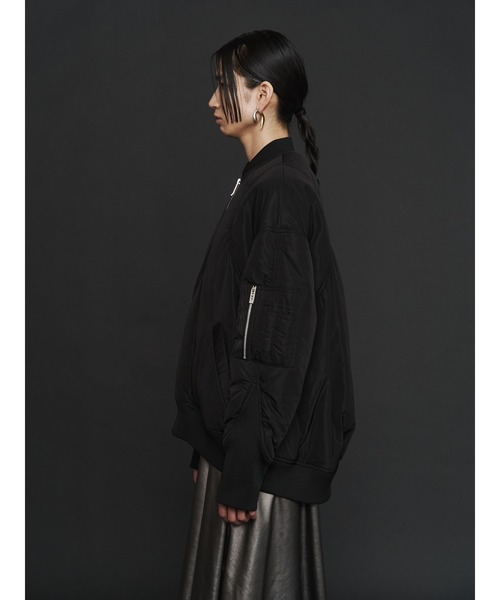 MA-1 HALF-ZIP TOP【セットアップ着用可能】 / MA-1ハーフジップ