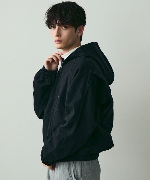 ジャケット・アウター   SHORT DUCK DOWN ANDER HUNK（アンダーハンク）の「Short Duck Hood Jacket