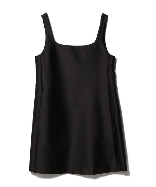 UNUS(ユナス)の「UNUS / Satin Mini Dress(ワンピース・レディース・アイボリー/ブラック・38/36)」の3枚目の写真