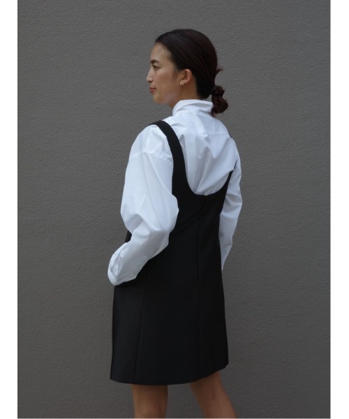UNUS(ユナス)の「UNUS / Satin Mini Dress(ワンピース・レディース・アイボリー/ブラック・38/36)」の12枚目の写真