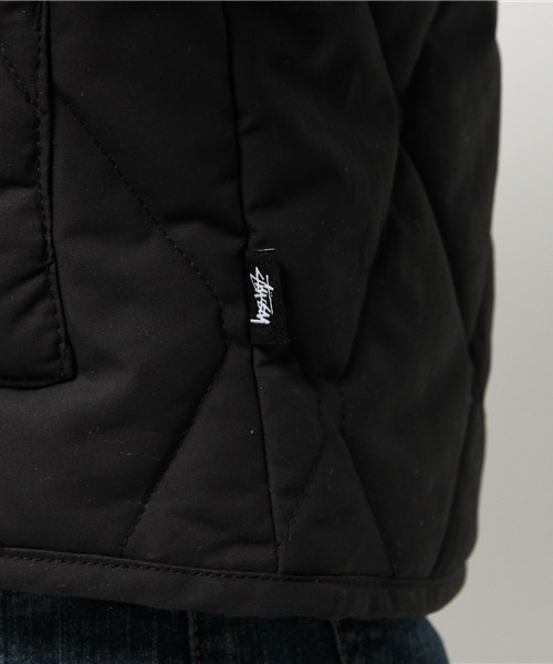 STUSSY（ステューシー）の「Waxed Military Jacket（ブルゾン・メンズ・ブラック・MEDIUM/X-LARGE/SMALL/LARGE）」の7枚目の写真