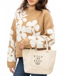 【BILLABONG/ビラボン】24AW/CORDUROY MINI TOTE B/コーデュロイロゴ入りミニトート