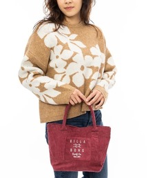 【BILLABONG/ビラボン】24AW/CORDUROY MINI TOTE B/コーデュロイロゴ入りミニトート