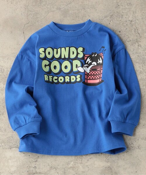 BREEZE（ブリーズ）の「【WEB限定】ストリートTシャツ（Tシャツ/カットソー・キッズ・ブラック/オフホワイト/ブルー/アイボリー/ラベンダー/ライム/チャコール・90/160/100/110/120/130/140/150）」の6枚目の写真