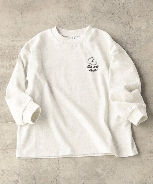 BREEZE（ブリーズ）の「【WEB限定】ストリートTシャツ（Tシャツ/カットソー・キッズ・ブラック/オフホワイト/ブルー/アイボリー/ラベンダー/ライム/チャコール・90/160/100/110/120/130/140/150）」の2枚目の写真