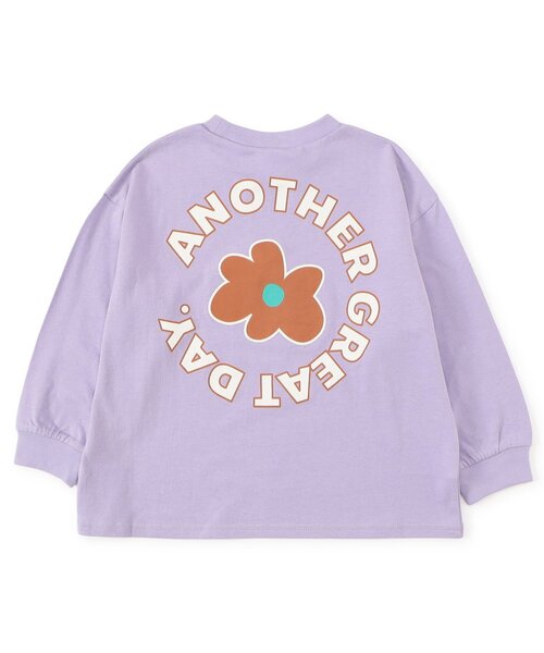 BREEZE（ブリーズ）の「【WEB限定】ストリートTシャツ（Tシャツ/カットソー・キッズ・ブラック/オフホワイト/ブルー/アイボリー/ラベンダー/ライム/チャコール・90/160/100/110/120/130/140/150）」の19枚目の写真