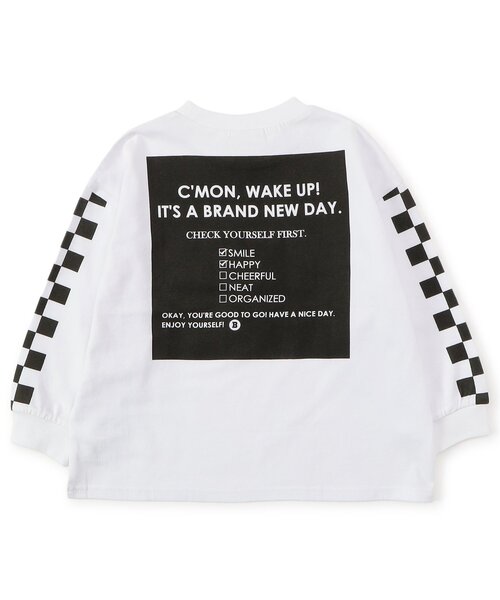 BREEZE（ブリーズ）の「【WEB限定】ストリートTシャツ（Tシャツ/カットソー・キッズ・ブラック/オフホワイト/ブルー/アイボリー/ラベンダー/ライム/チャコール・90/160/100/110/120/130/140/150）」の8枚目の写真