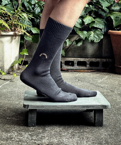 NATAL DESIGN(ネイタルデザイン)の「FUN SOX3(ソックス/靴下・メンズ・グレイッシュベージュ/パープル系その他/ブルー系その他/オレンジ/ターコイズブルー/グレー・FREE)」の2枚目の写真