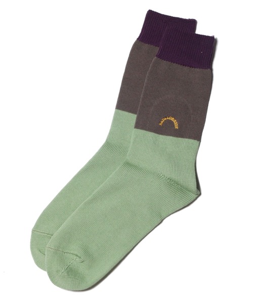 NATAL DESIGN(ネイタルデザイン)の「FUN SOX3(ソックス/靴下・メンズ・グレイッシュベージュ/パープル系その他/ブルー系その他/オレンジ/ターコイズブルー/グレー・FREE)」の7枚目の写真