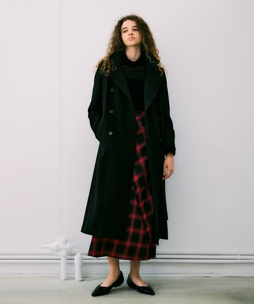 NOISE MAKER(ノイズメーカー)の「チェックロングスカート【MADE IN JAPAN】(スカート・レディース・レッド系/ブラック系その他・36/38)」の13枚目の写真